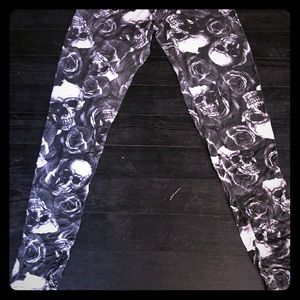 Skull leggings